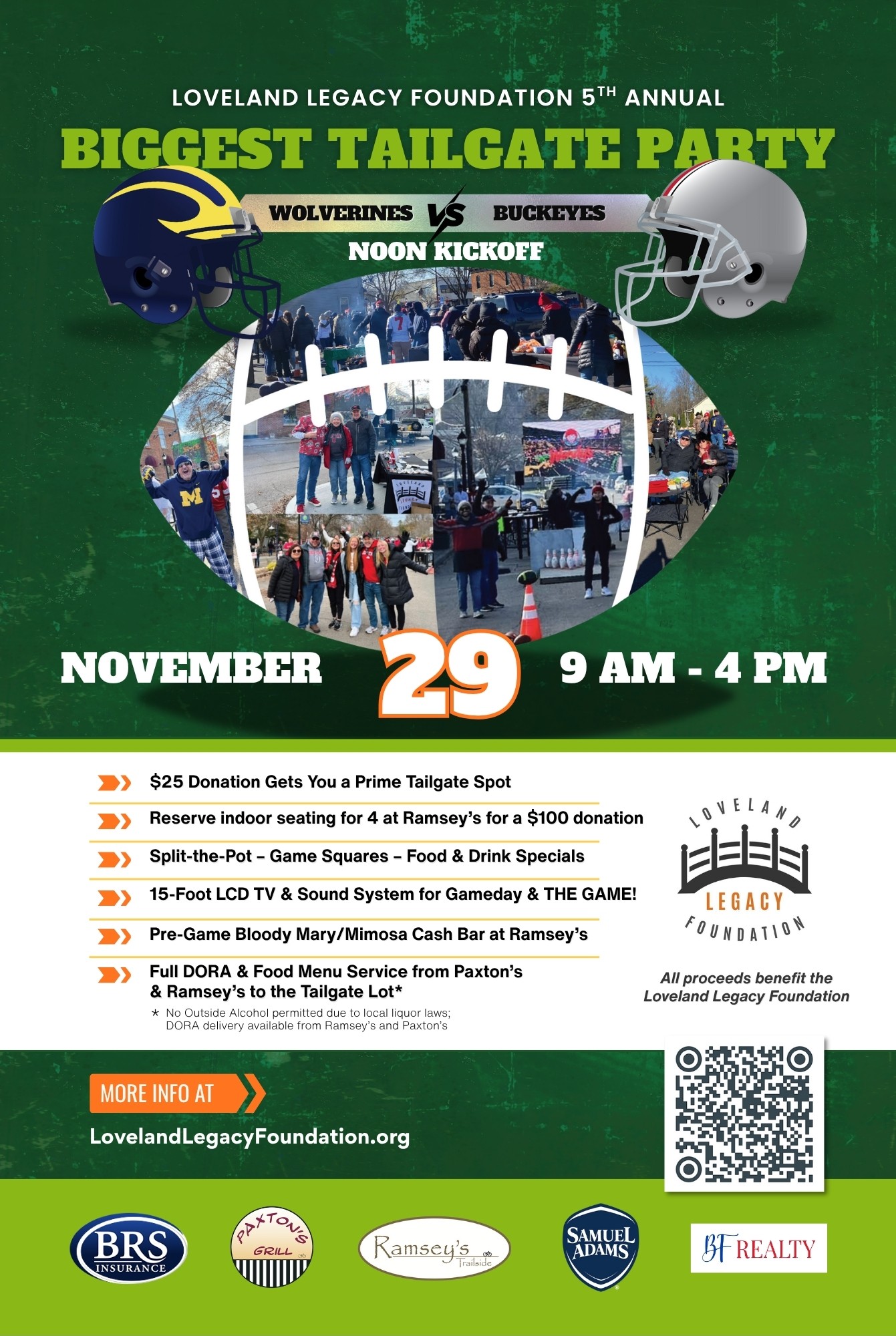 Loveland Legacy Foundation – Biggest Tailgate Party Loveland Legacy Foundation - Biggest Tailgate Party